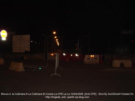 Blocus à  la Colliniere #  La Colliniere Le 10 04 2006  à 05:40 !!!  4